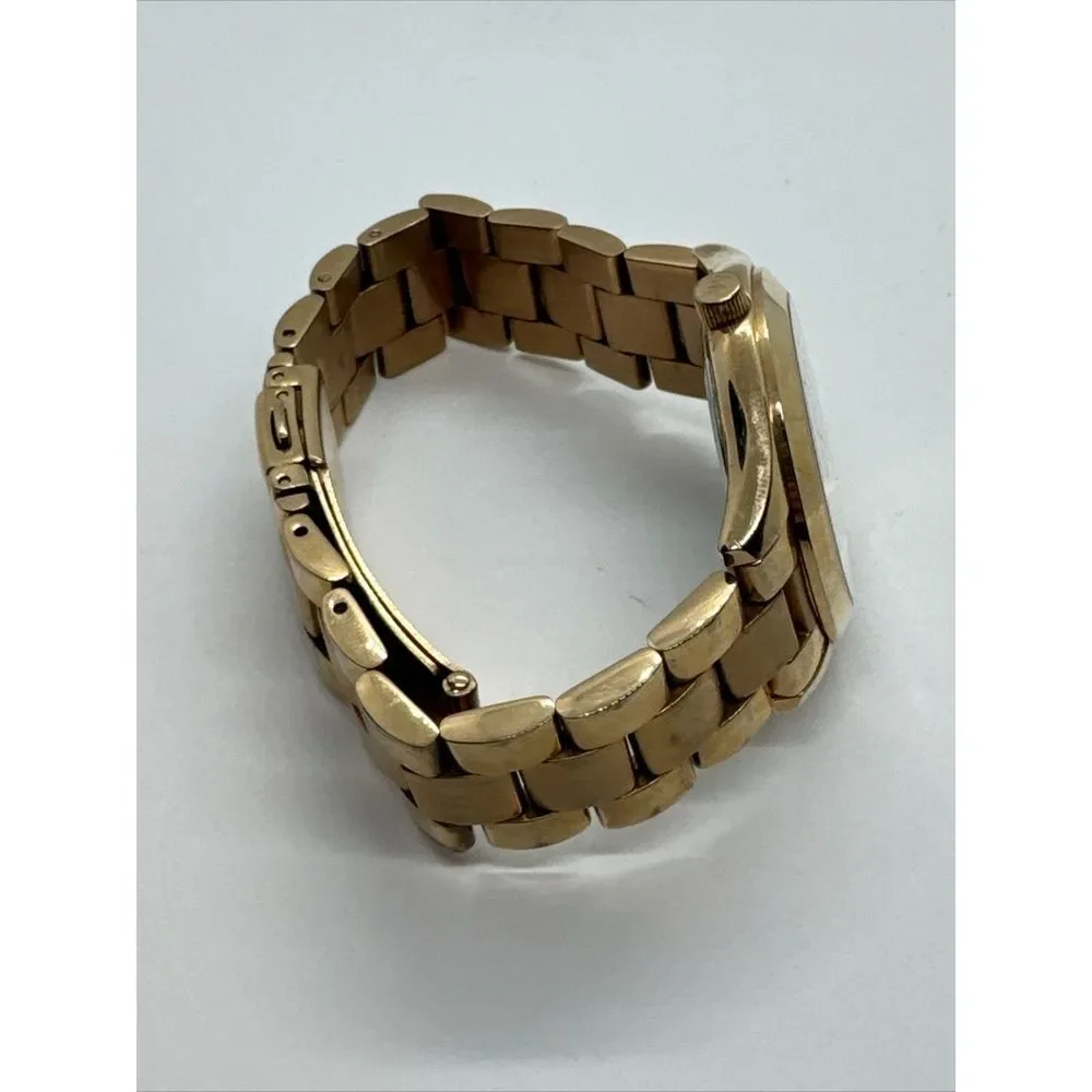 Michael Kors Mini Slim Sunway MK3457 Women's Rose Gold Analog Dial Watch JNA848
